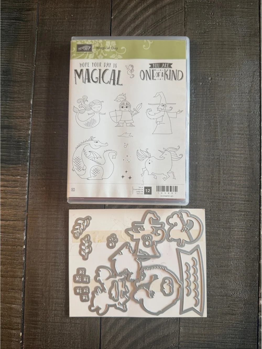 Stampin’ Up Magical Day stamp set with die cuts